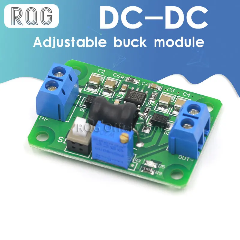 

KIS3R33S DC-DC Регулируемый понижающий модуль высокая эффективность 95% Kis-3r33S супер LM2596 Блок питания