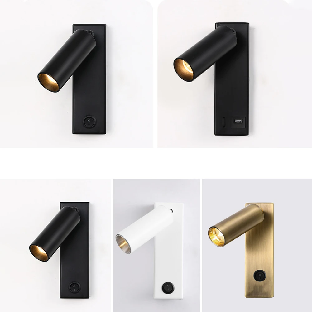 Настенные светильники Светодиодный с регулируемым изголовьем кровати настенное