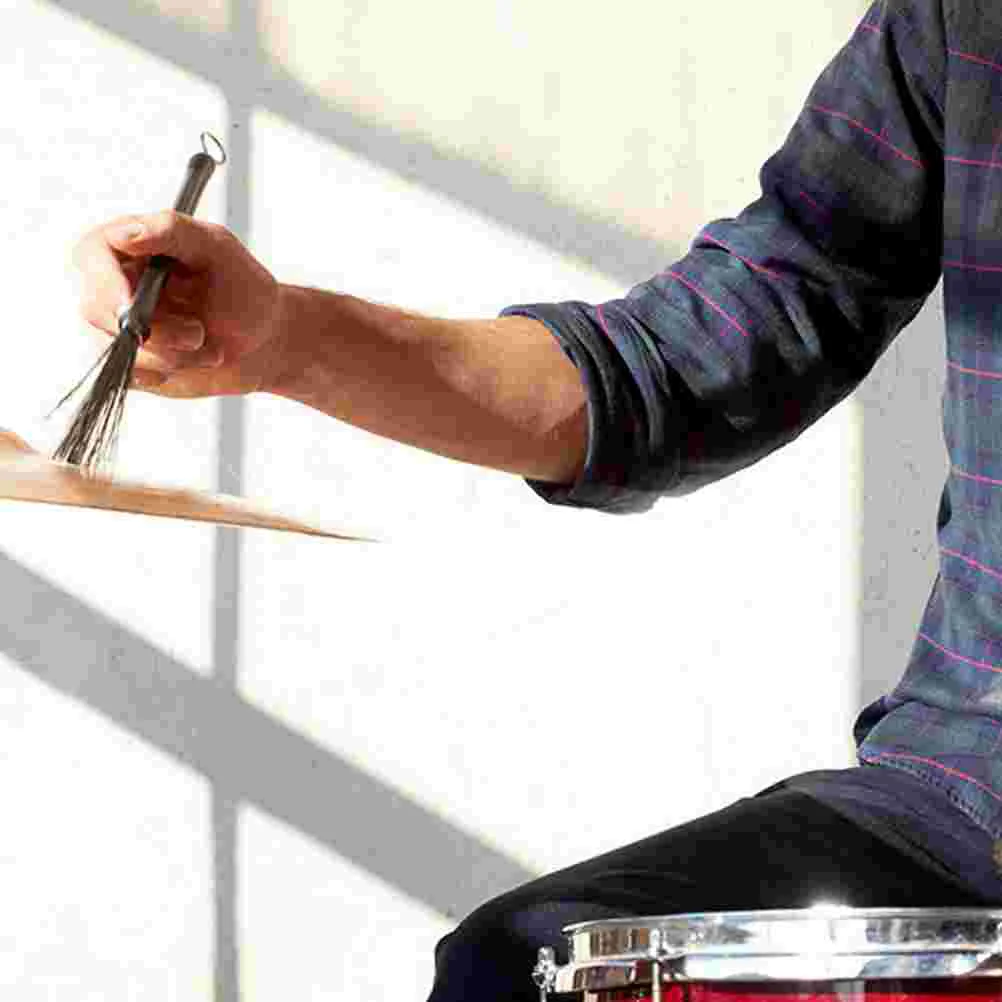 

1 Set Drum Sticks Set Drum Wire Brushes Drum Brushes Professional Drum Supplies Wood Drum Sticks Drum Accessories Kit