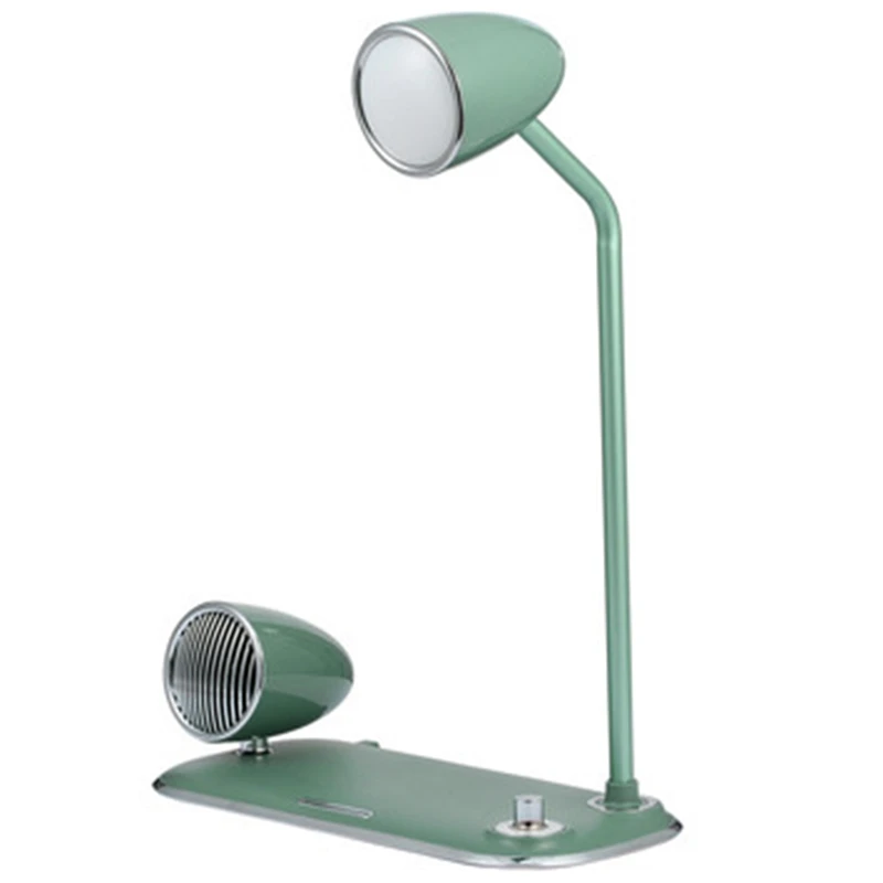 

Настольная лампа с регулируемой подставкой и яркостью, музыкальный прикроватный светильник для учебы, дома, офиса, широкий объем