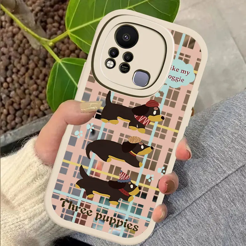 Чехол для infinix Hot 10S 11S 11 Play мягкий силиконовый зеркальный чехол 9 10 NFC Lite милой