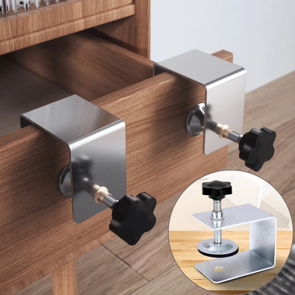 

Panel Cabinet Tool Home Drawer Furniture Drawer Woodworking Jig Clamps Installation Accessories Tools Front Steel Clips Hardware