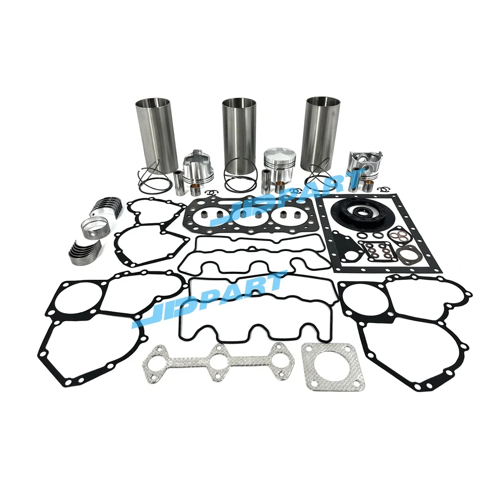 Комплект гильз цилиндра с набором прокладок подшипников для Shibaura S773 запасные