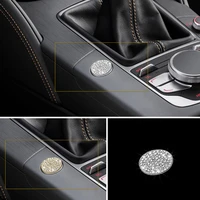 crystal style car engine start button case cover trim car interior accessories car interior supplies for audi a5 a4 b8 09 16