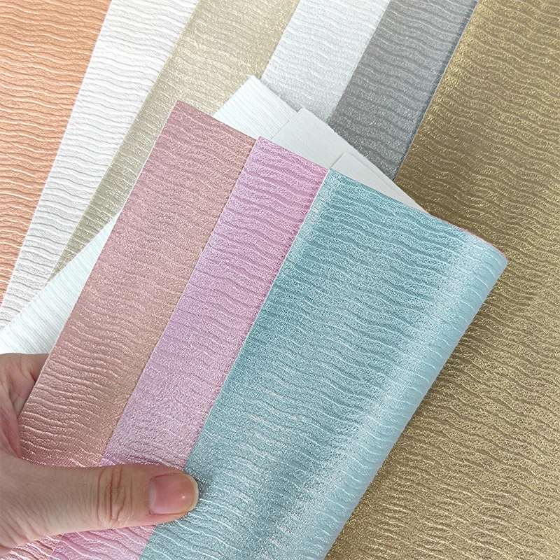 

46x135cm Metallic Synthetic Leather Roll Emboss Patterns PU Faux Leather Fabric Sheets for Bows Bags DIY Handmade Material