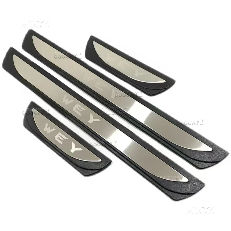 Аксессуар из нержавеющей стали для GWM WEY Coffee 01 PHEV Накладка на порог автомобиля