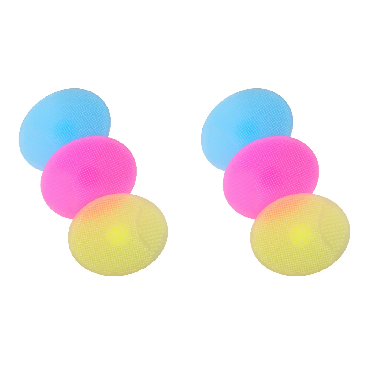 

6 шт., силиконовые щётки для чистки лица