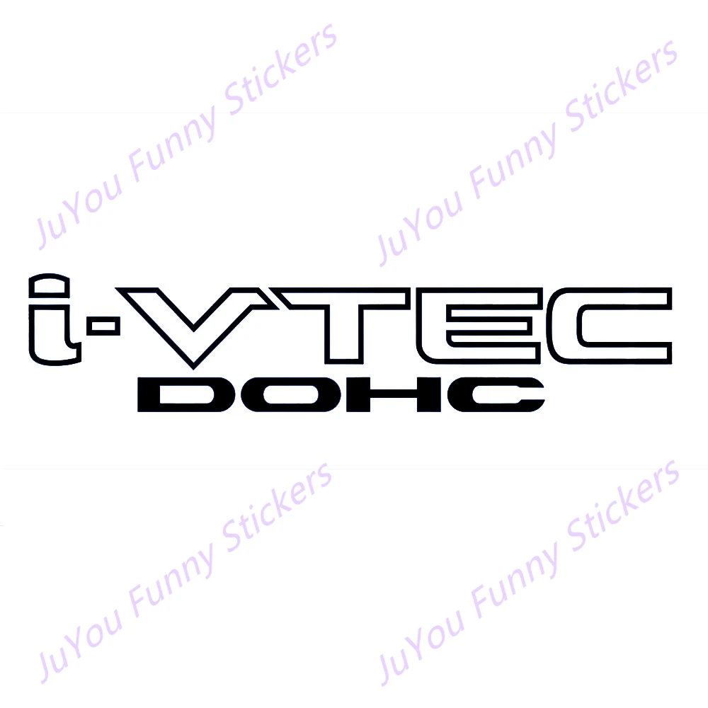

Бутиковые наклейки FUYOOHI для экстерьера/защиты I-vtec Dohc, голографическая наклейка на лобовое стекло с масляным гладком Chome для наклеек JDM Mugen
