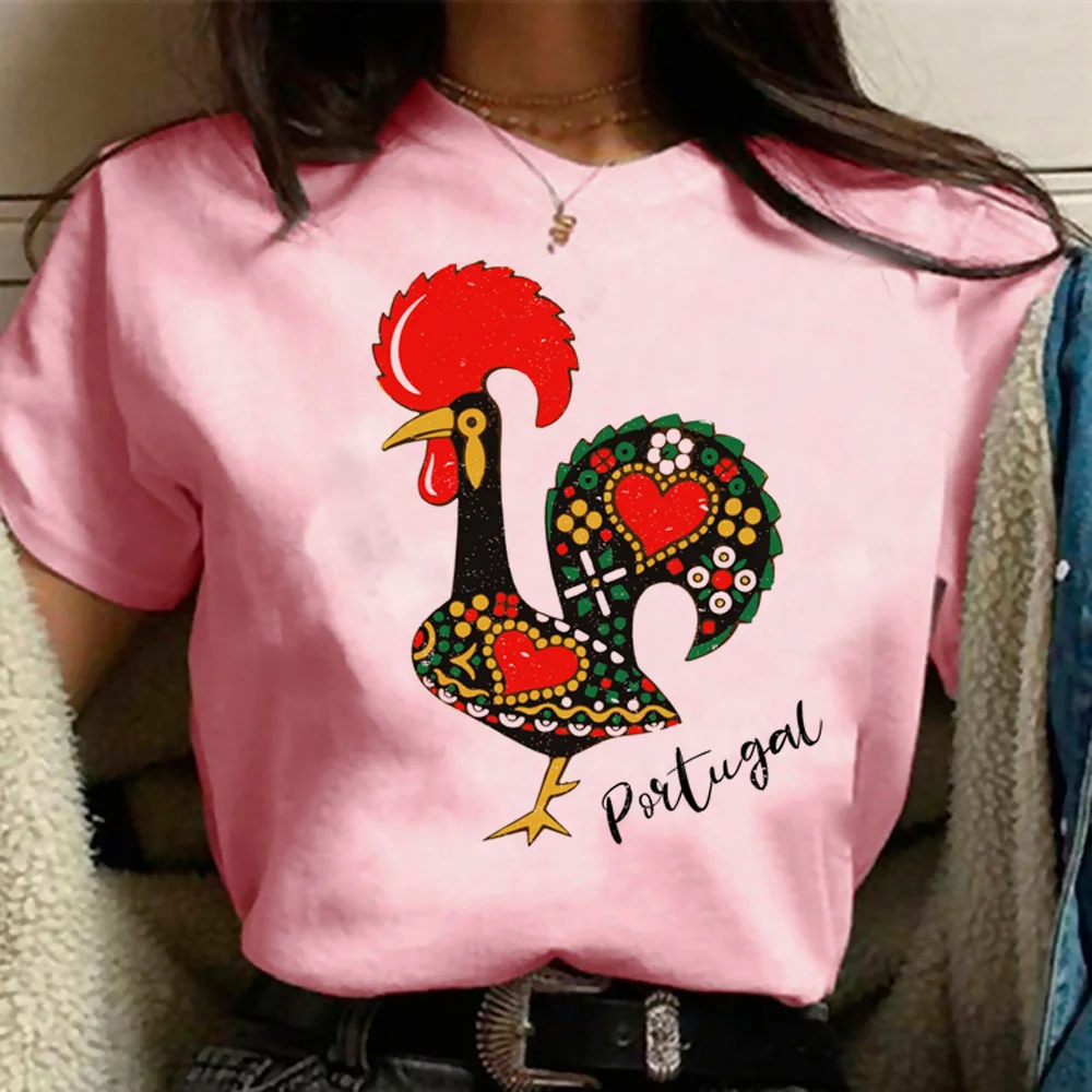 

Portugal t-shirts women summer t-shirts female manga clothing