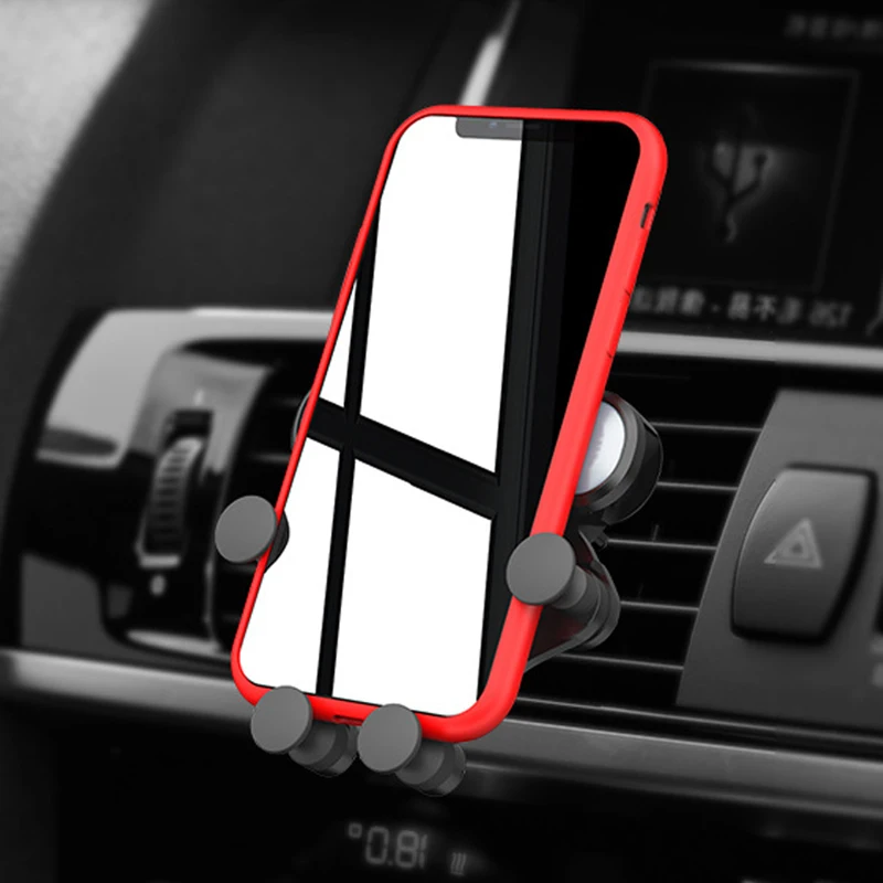 

Universal Car Air Vent Mount Cell Phone Holder Gravity Support Bracket for Iphone Samsung Xiaomi MP3 Player GPS Stand Holder
