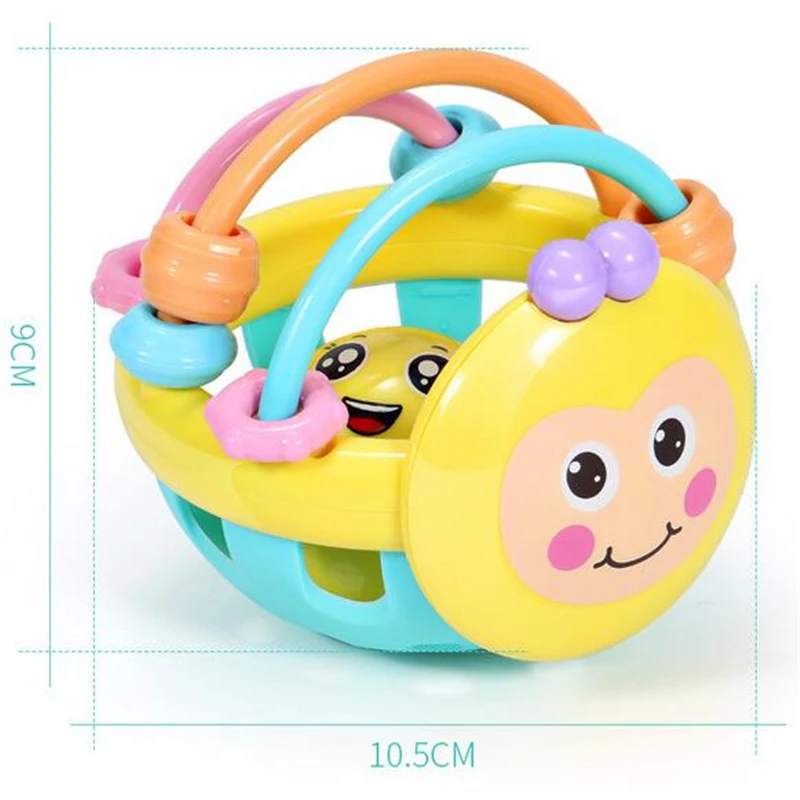 

Toys Ball Games Hand Knocking Mobile Rattles Dumbbell Teethers Early Educational Kid Bed Bell Crib Rattle Baby Toy 0-12 Months