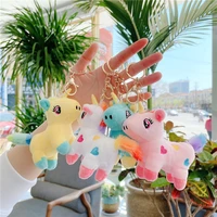 2022 pink cartoon unicorn stuffed animal mini plush toys stuffing 12cm unicorn doll kawaii doll mini plush lot kids toys dolls