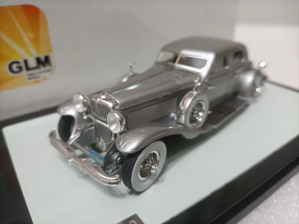 

GLM 1:43 для Duesenberg SJ Rollston Arlington Torpedo седан классические автомобили Ограниченная серия полимерная металлическая статическая модель автомобиля и...