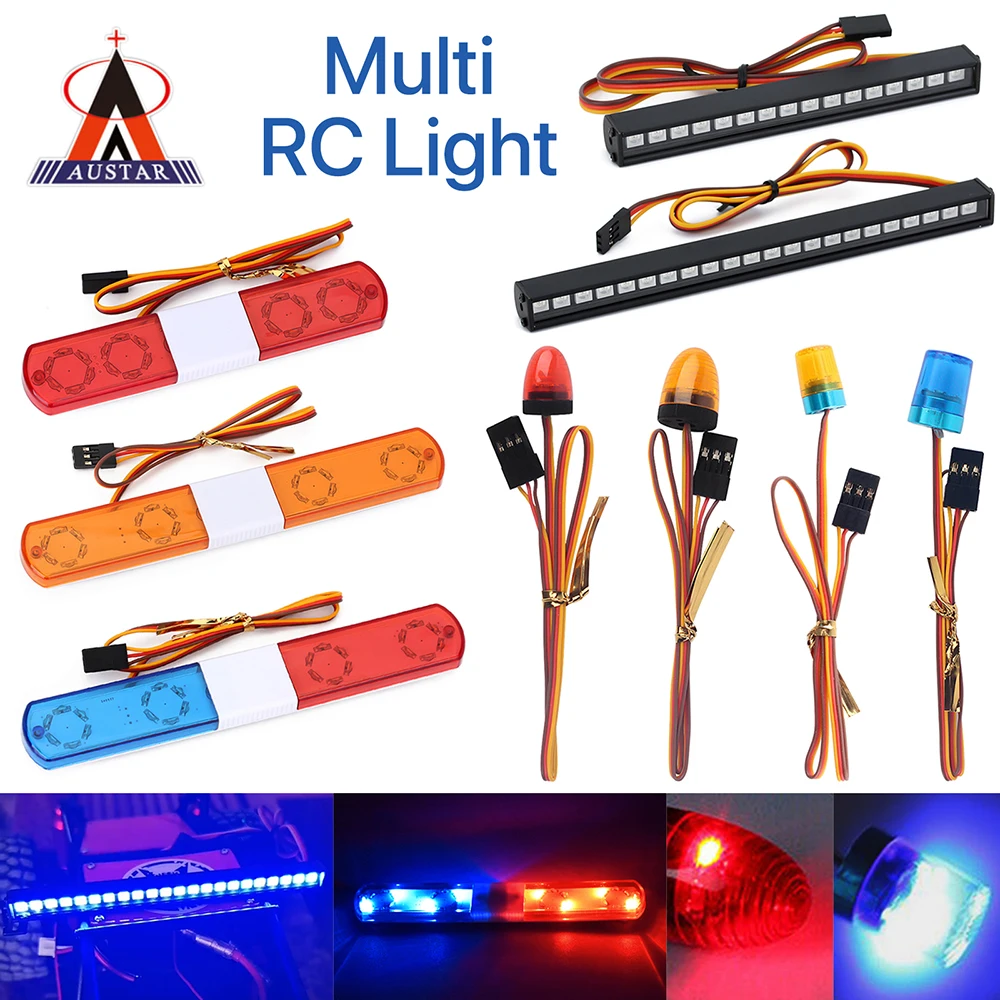 

Аксессуары для радиоуправляемых автомобилей, многофункциональная мигающая светодиодная полицейская лампа для радиоуправляемого автомоб...