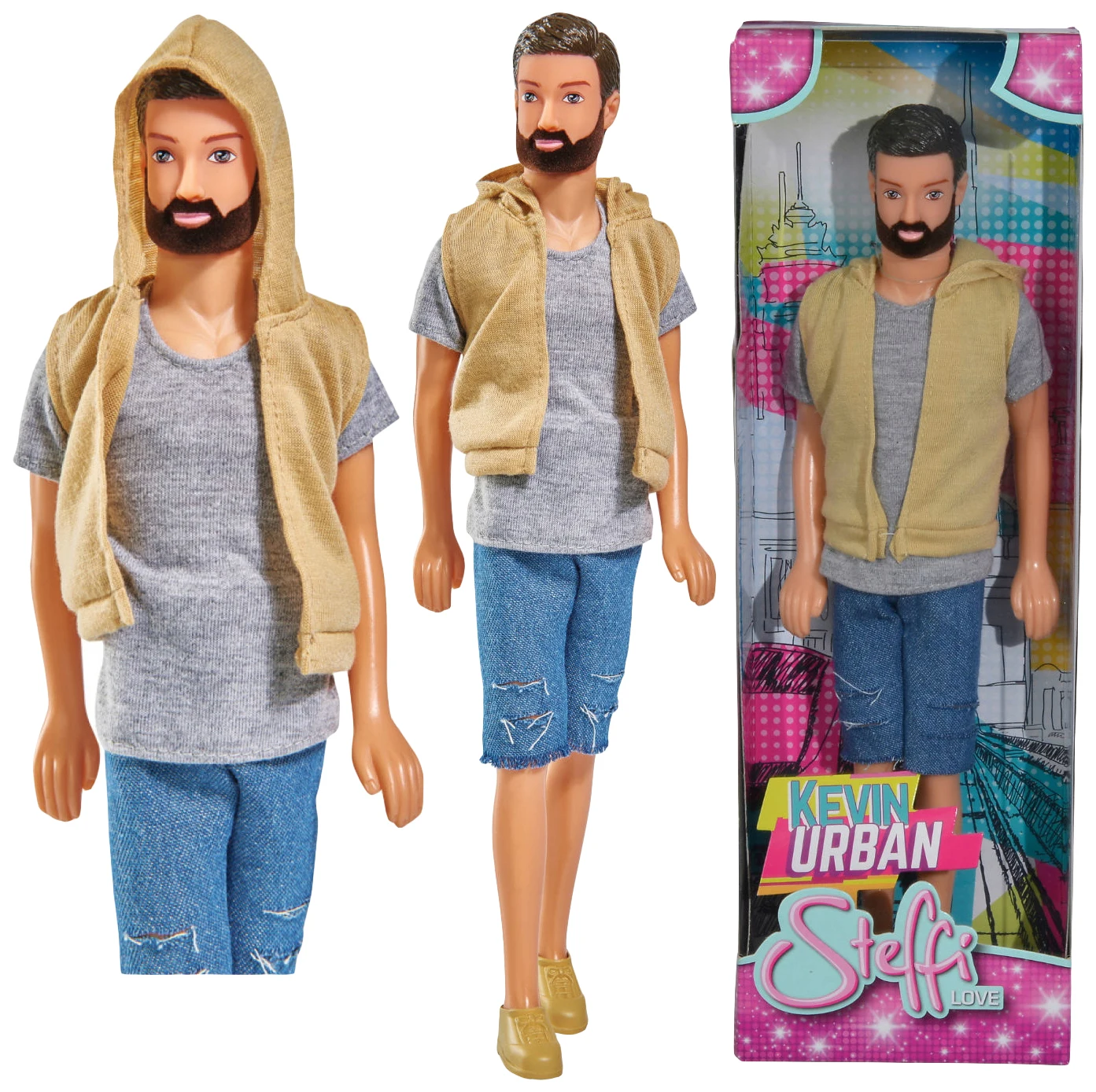 Кукла &quotКевин&quot с бородой 30 см МИКС|Куклы| |