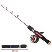 telescopic fishing rod with reel carbon fiber complete professional fishing rod kit freshwater olta takimlari fishing accessory