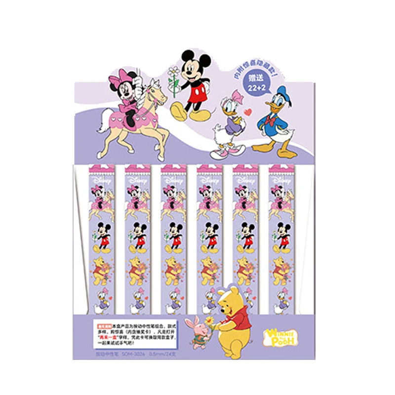 Нейтральная ручка Disney средство для письма с Микки Маусом милая Минни Дональд Дак