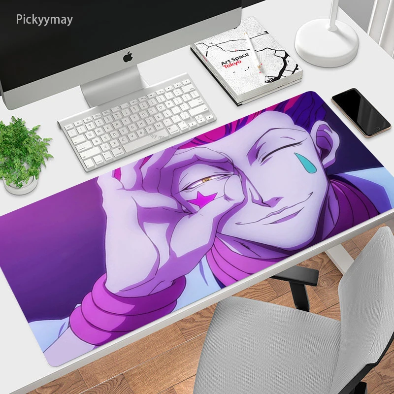 

Anime Hunter X Hunter Large Gaming Mouse Pad Computer Gamer Laptop Notebook Keyboard Carpet Mouse Mat Overlock Rubber Table Mats