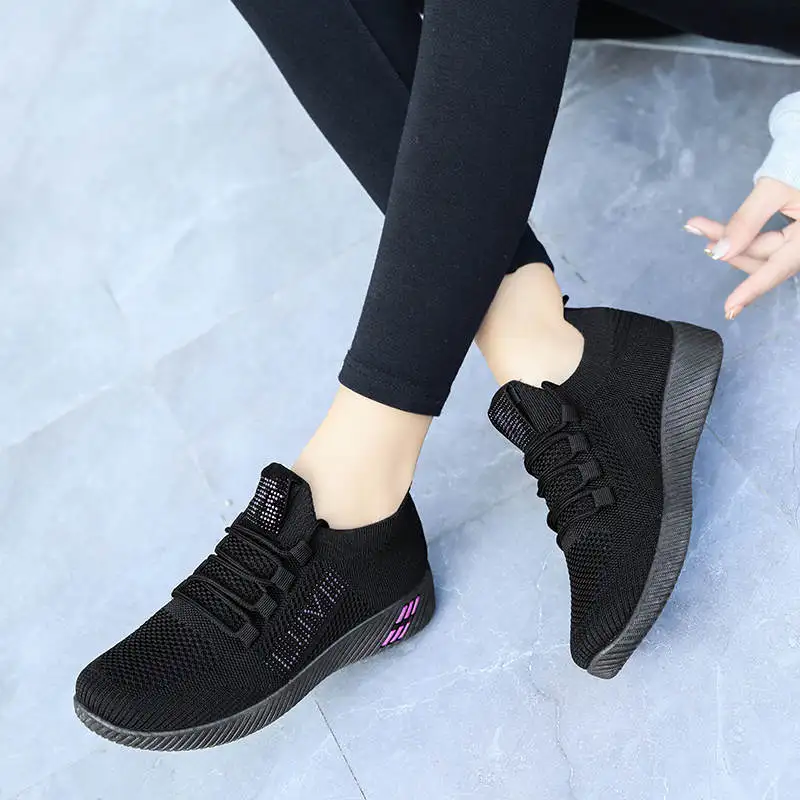 

Tenis Running Without Heels Women Sports Shose Female Sneakers Blacos Women's Sport Shoes Luxury Brand High Quality Tennis Gym