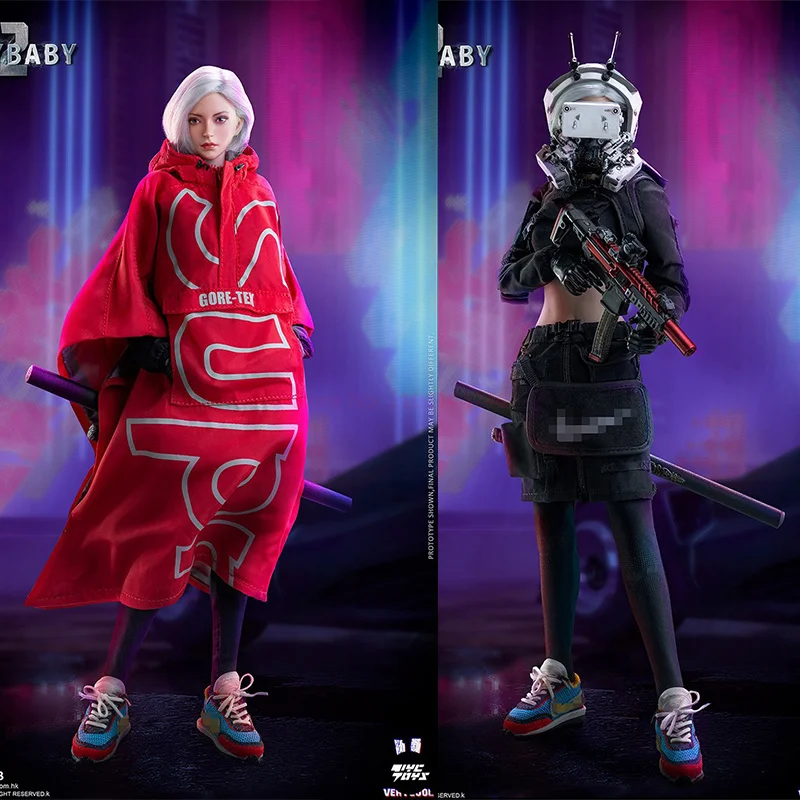 

1/6 Women Soldier Cyberpunk Verycool Vcf-2060 Trickybaby Handsome Battle Beauty Girl Combat Suit Version 12" Action Figure Model