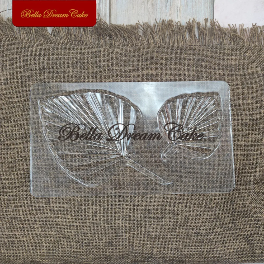 3D форма для шоколада с листьями и пальмовыми копьями мастики сделай сам