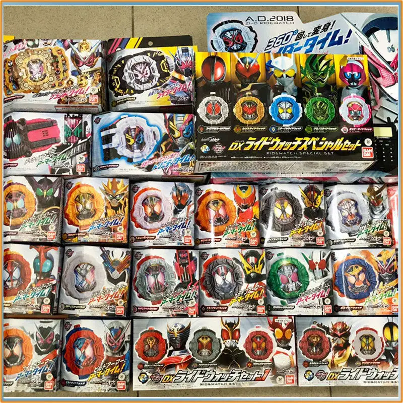 Фото Наручные часы Bandai Kamen Rider Zio DX с звуком и светом, соединяемые с поясом, реквизит для косплея Гейза, игрушки, подарок для фанатов №1