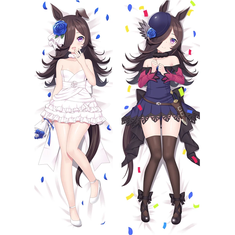

Umamusume: Pretty Derby Rice Shower Double-Sided Print Body Pillowcase Otaku Hugging Pillow Cover Anime Girl Dakimakura Gifts