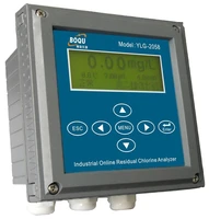 ylg 2058 water purification ph free residual pool data logger chlorine analyzer controller meter