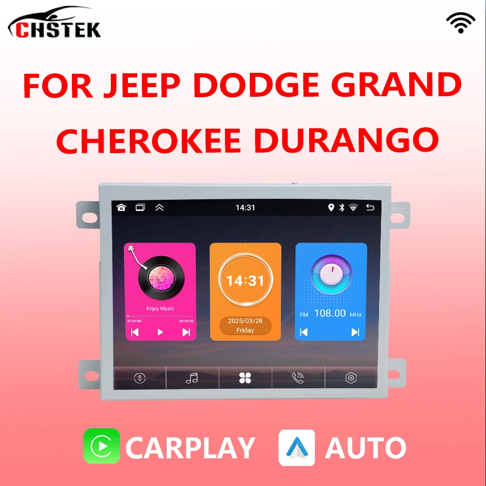 Автомобильное радио CHSTEK для Jeep Dodge Grand Cherokee Compass Challenger зарядное устройство Durango