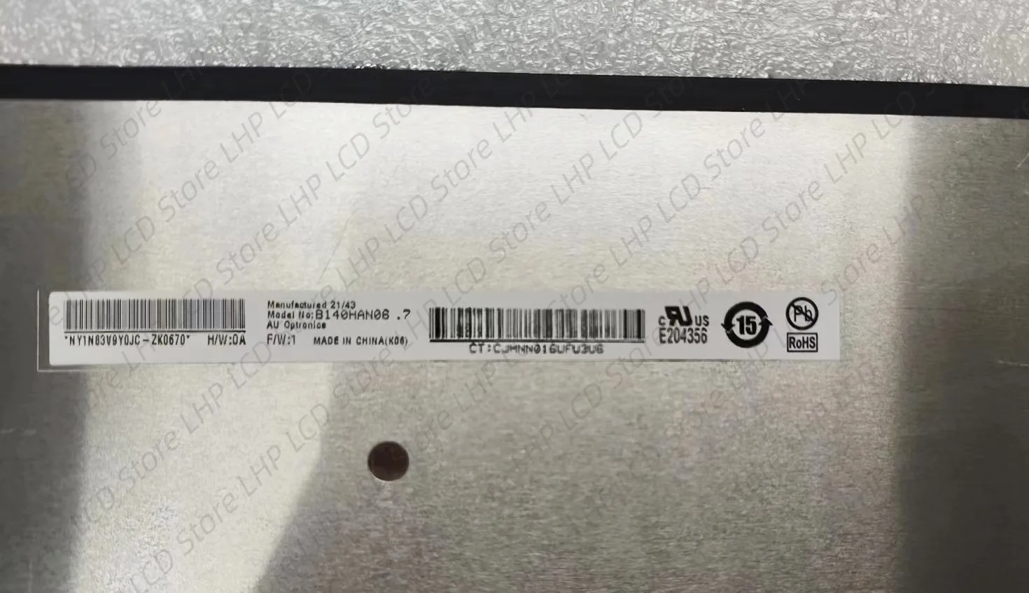 B140HAN06.7 14 0 дюймовая ЖК-панель ноутбука матрица 1920X1080 EDP 30-контактная матовая