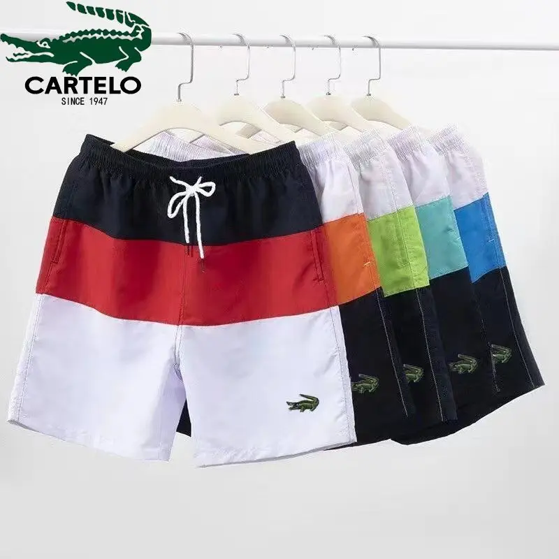 

CARTELO Summer Leisure Cool Shorts Gymnasium Gymnasium Sportswear Park Pants Men's Running Training Fast Dry Beach Shorts M-4XL