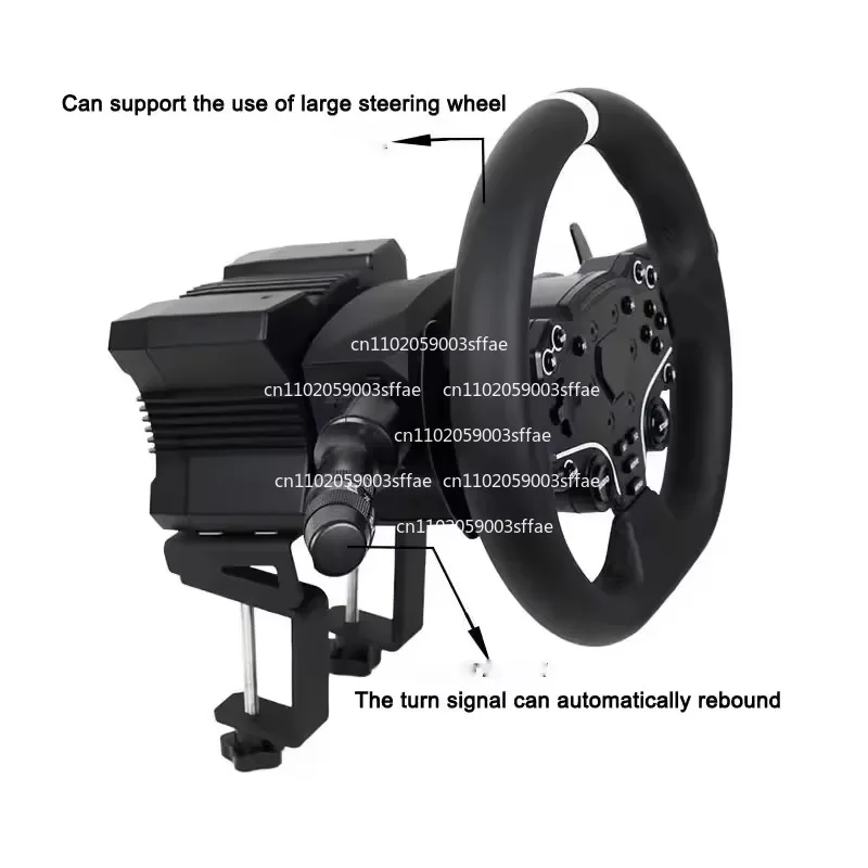 Фото X66A PC Simracing Game Модернизированный комплект рулевого колеса Обновление дворников указателей поворота для MOZA R3 R5 R9 R12, совместимый с игрой на ПК №5
