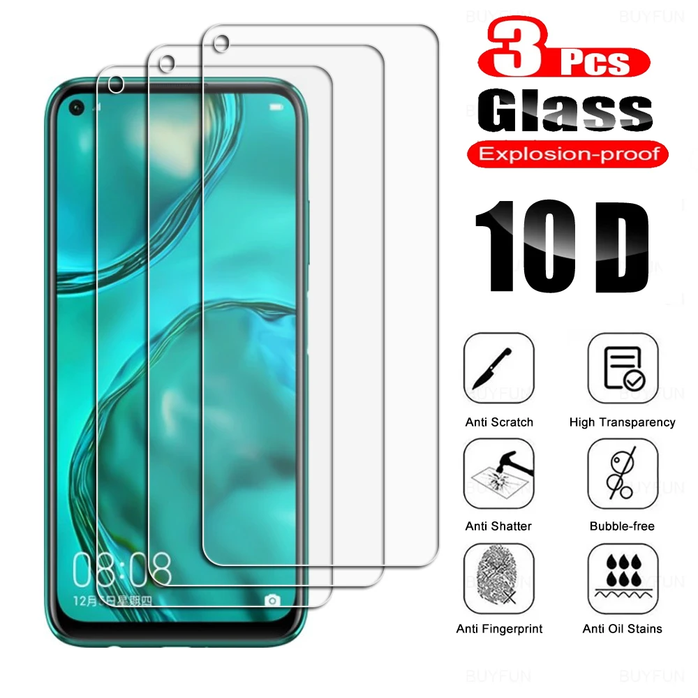 

3PCS For Huawei Nova Plus 2 2S 2I 3 3I 3E 4E 5 5T 5I 7 5G 7I 8I 9 SE Y60 Y70 Y90 9SE Tempered Glass Protector Screen Cover Film