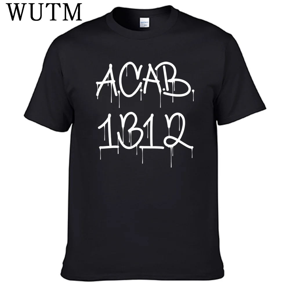 Фото Новая мужская футболка Acab из 100% хлопка №1