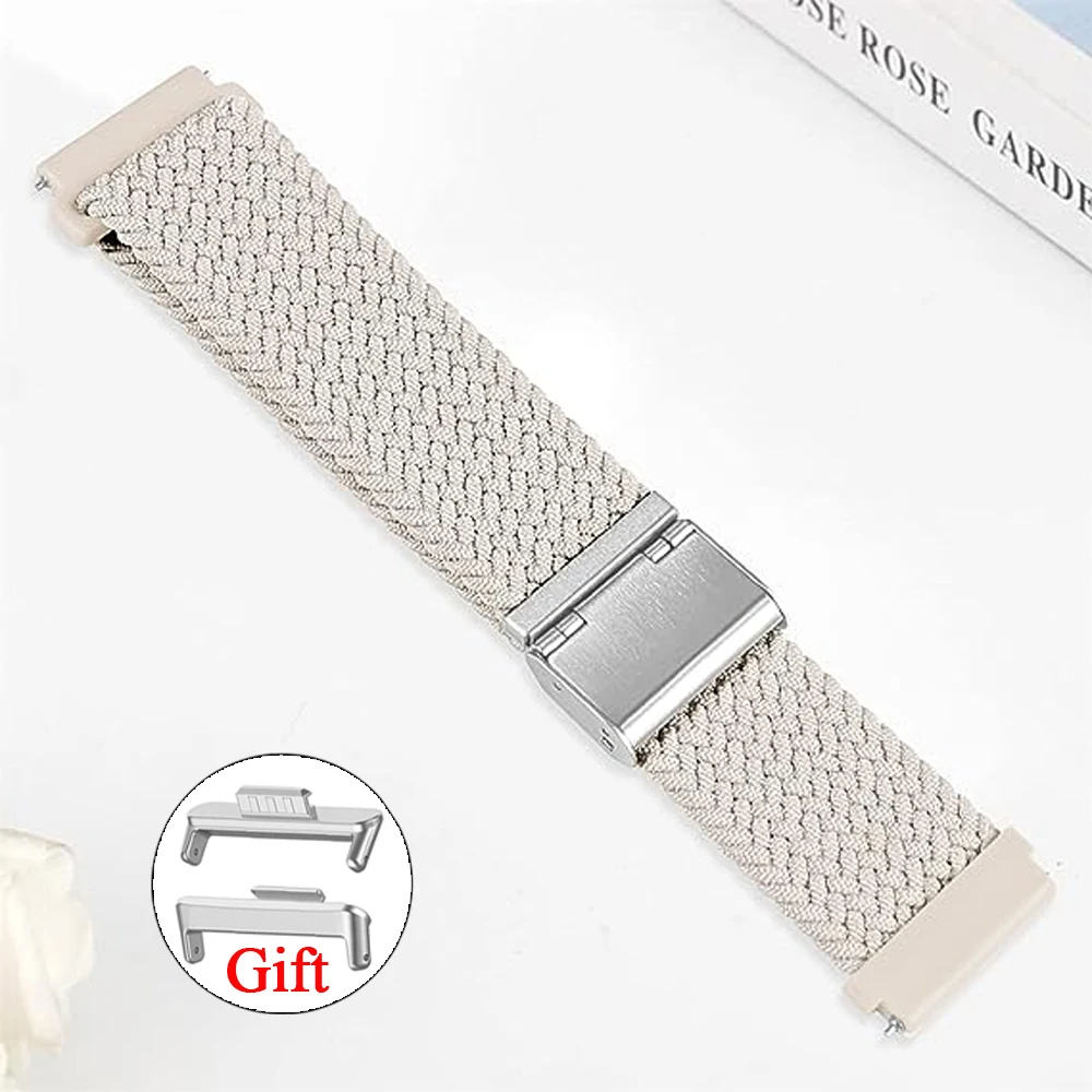 Плетеный соло-браслет для HUAWEI watch fit 3 сменный ремешок на запястье нейлоновый