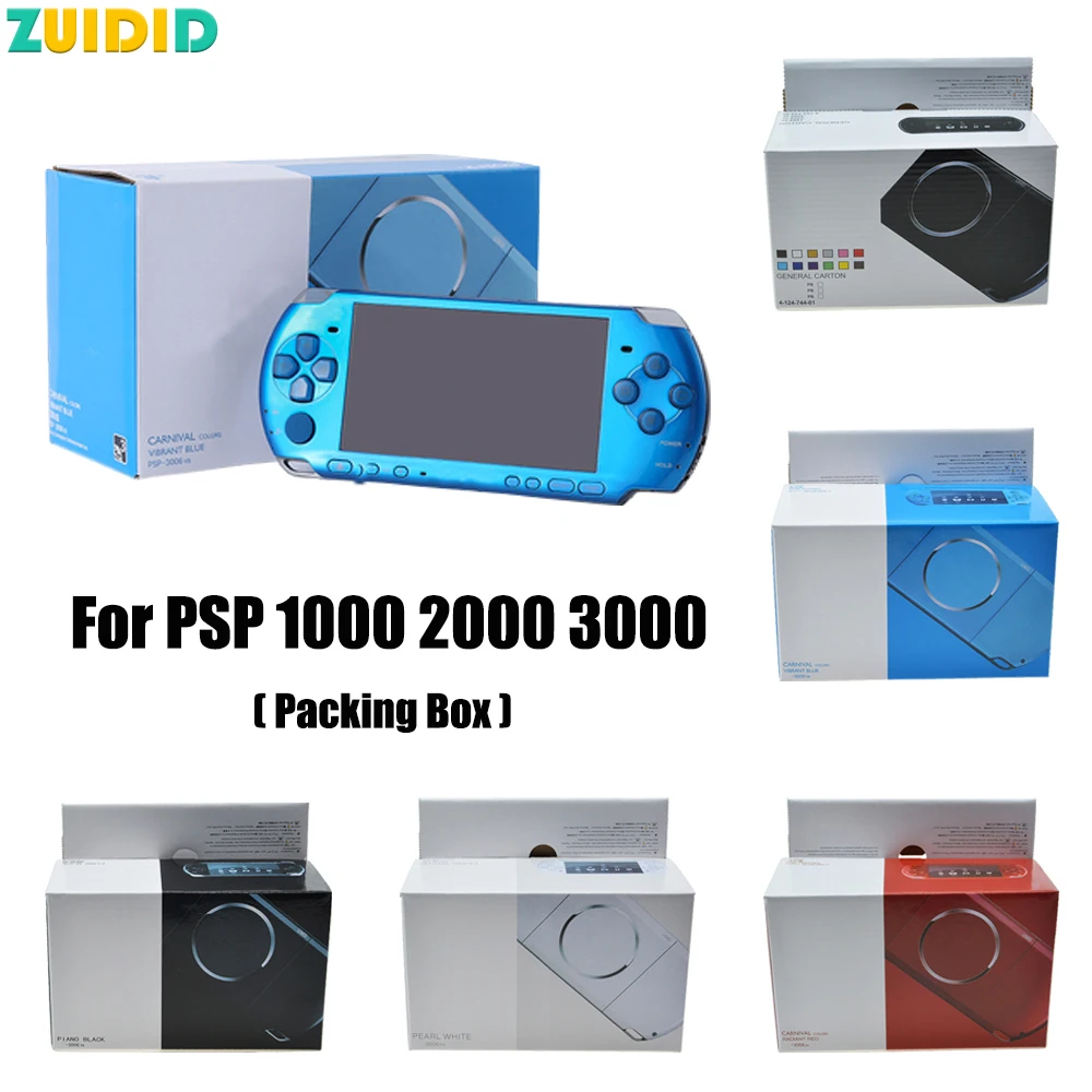 

ZUIDID 1 шт. для PSP 1000 2000 3000 игровая машина внешняя упаковка Совершенно новая защитная коробка + Руководство пользователя для PSP 3000