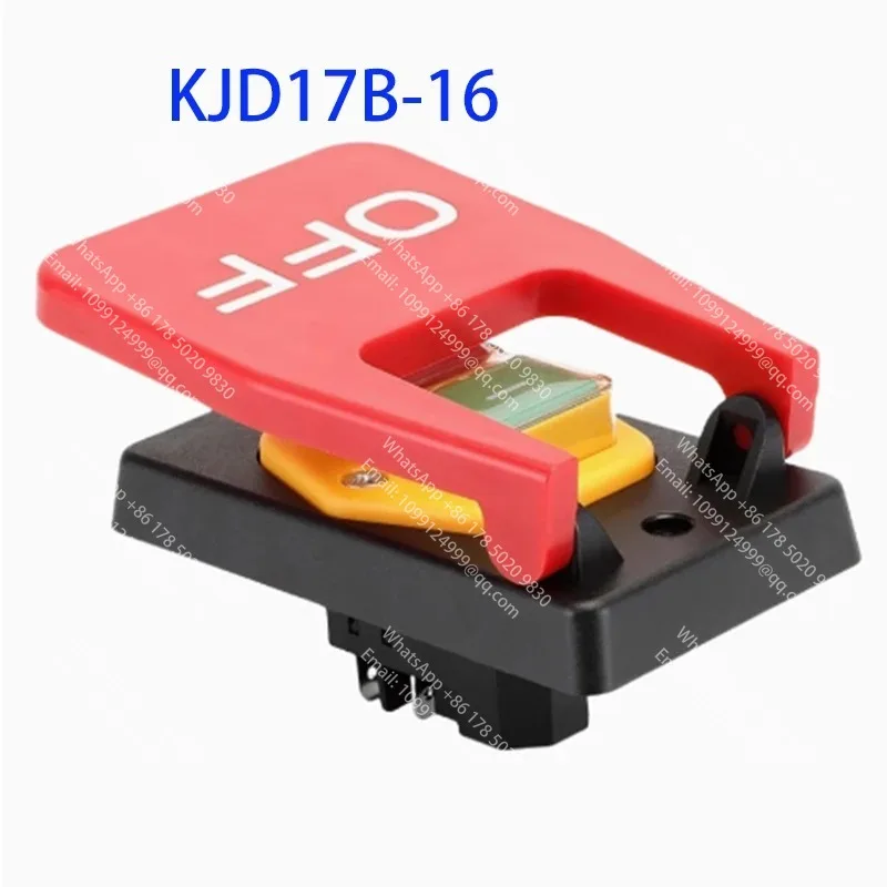 Фото Кнопочные выключатели KJD17B-16, 16А, AC250V, YH02-A, для настольных сверлильных станков/шлифовальных машин/токарных станков №1