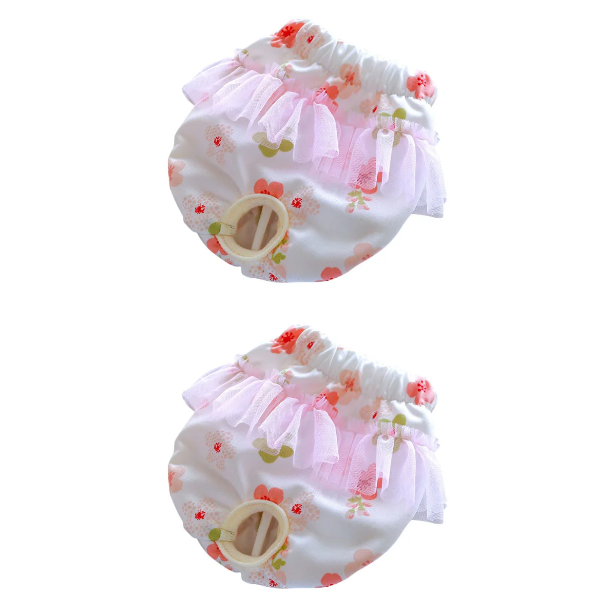 

2pcs Female Puppy Pant Dog Sanitary Pant Reusable Diaper for Home