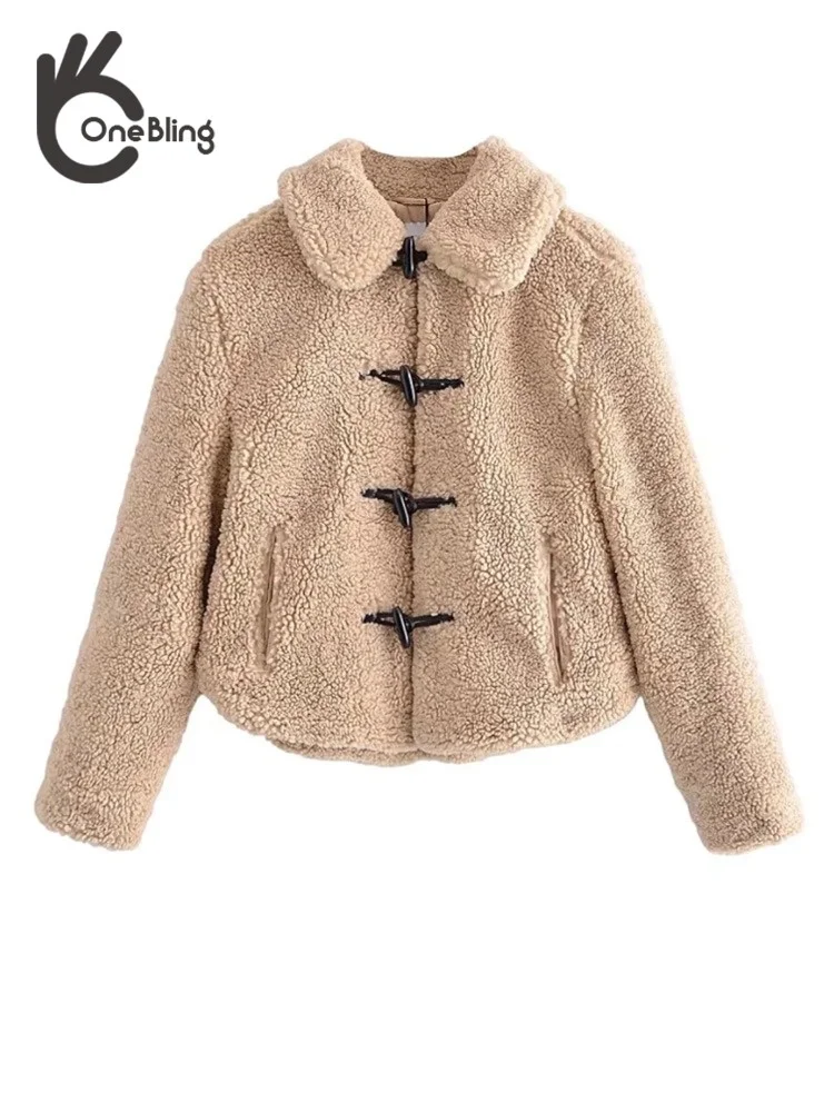 Куртка женская зимняя стеганая из овечьей шерсти на пуговицах | Женская одежда