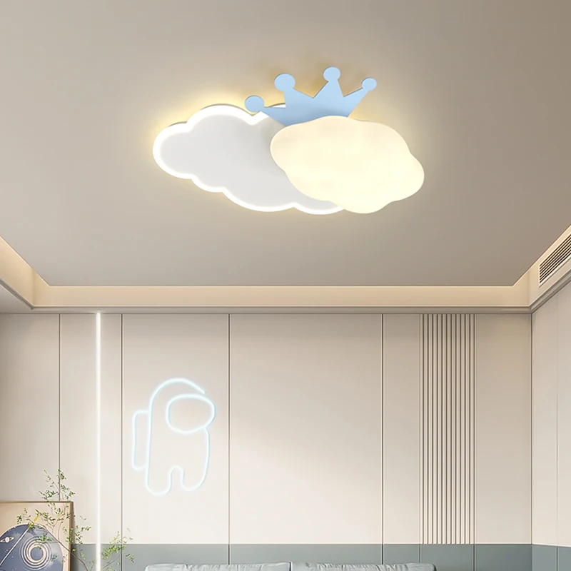 

LED Ceiling Lights Indoor Art Decorative Light Bedroom Study Dining Room Children's Room Cloud Mass Modern Acrylic Chandeliers