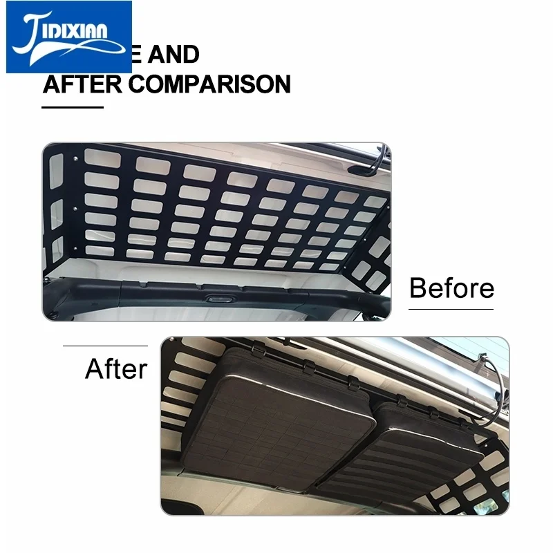 JIDIXIAN укладывающаяся накладка на крышу автомобиля багажник боковой удлинитель