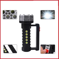 led flashlight super bright work torch camping tacticals lamp usb rechargeable waterproof spotlight camping fishing equipment