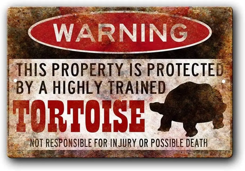 

Металлическая табличка черепаха es-alum