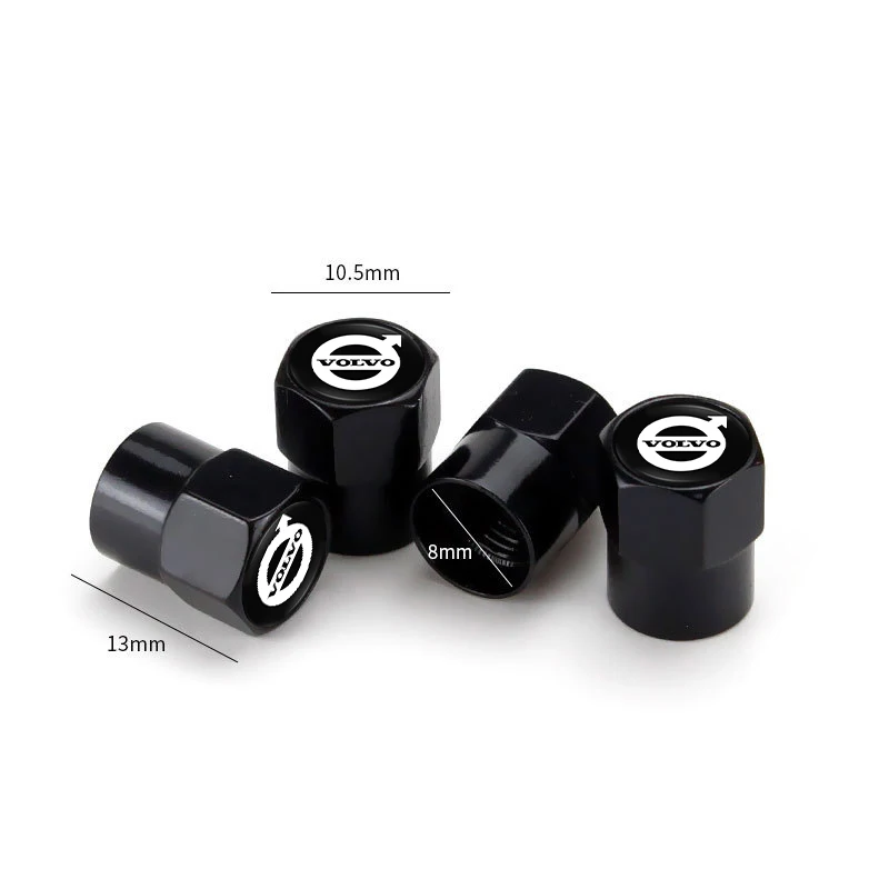 2/4/8 шт. автомобильный Стайлинг металлические колпачки для клапана стержня