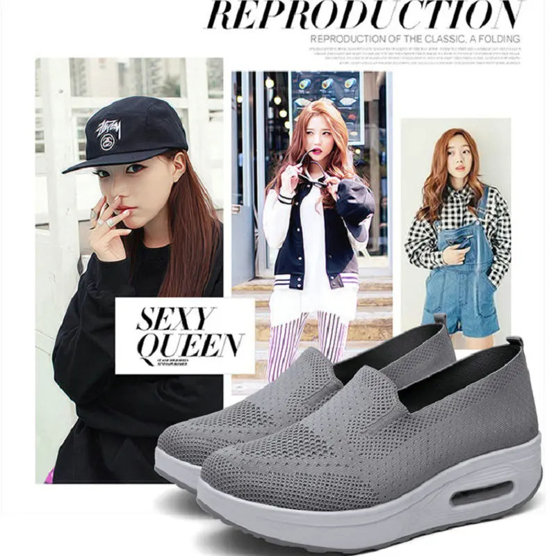 New Sneakers Nice Women Platform Rocking Shoes Casual Fashionable Womens Chunky Designer Sports Zapatillas Con Plataforma Mujer