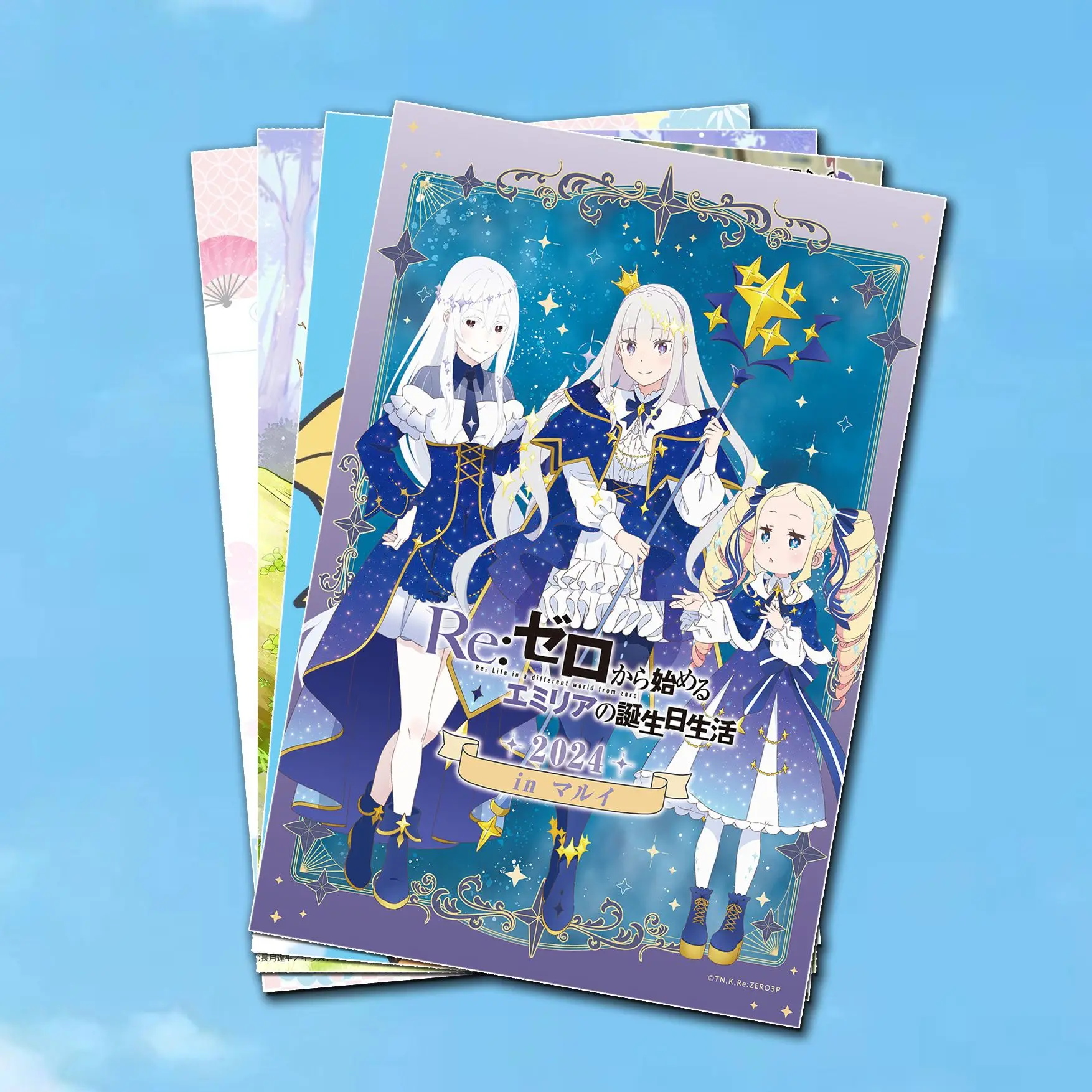 (Fanmade)Китайская игра Re:Zero INFINITY плакат-карта наклейка акриловая подставка картина