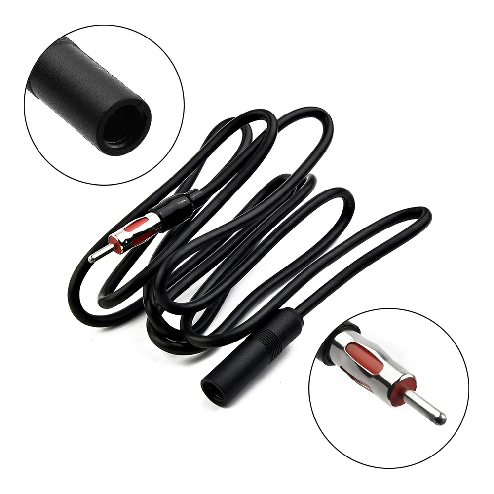 

Удлинительный Кабель-адаптер для антенны Plug And Play, адаптер для радиоприемника AM/FM, Удлинительный кабель для радиоприемника AM/FM, кабель «штырь-гнездо»