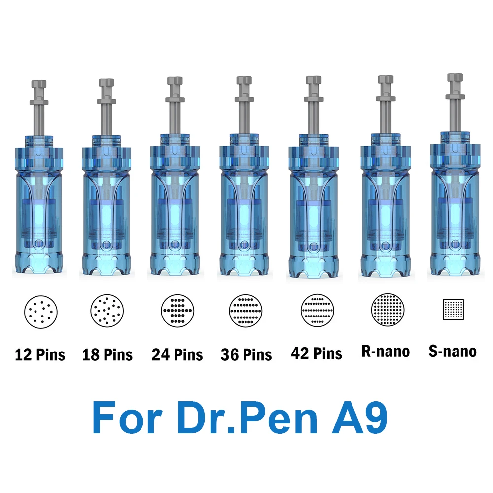 

Картриджи с иглой Dr. Pen A9, 10/20/50 шт., байонетные микроиглы MTS для микроиглы для красоты, микроиглы 12/18/36/42