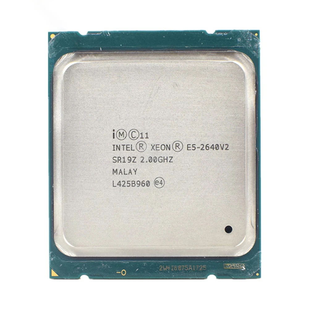 

Intel Xeon E5-2640v2 E5 2640v2 E5 2640 v2 2.0 GHz Eight-Core Sixteen-Thread CPU Processor 20M 95W LGA 2011