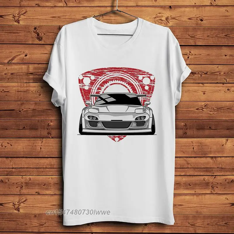 

Забавная Мужская футболка Wankel с вращающимся двигателем, Повседневная футболка для отдыха, уличная футболка унисекс